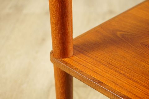 1960s Dänischer Teak Teewagen Sidetable