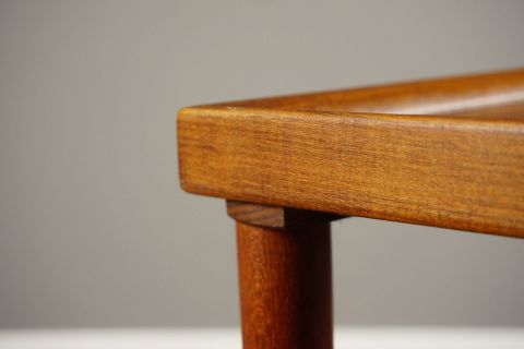 1960s Dänischer Teak Teewagen Sidetable