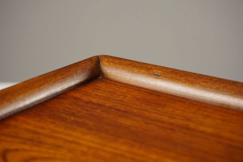 1960s Dänischer Teak Teewagen Sidetable