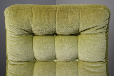 2 Freischwinger Lounge Chairs Flachstahl