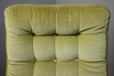 2 Freischwinger Lounge Chairs Flachstahl
