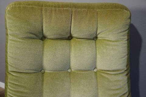 2 Freischwinger Lounge Chairs Flachstahl