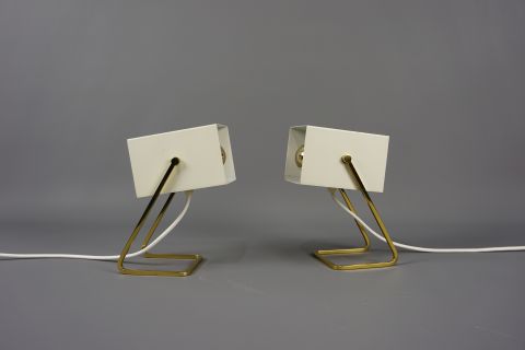 2 Kaiser Idell Cube Leuchten