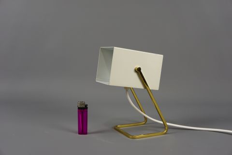 2 Kaiser Idell Cube Lamps
