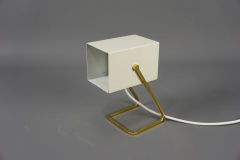 2 Kaiser Idell Cube Lamps