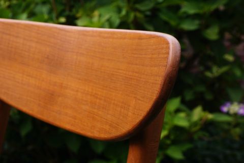 4 x Farstrup Teak Beech Chair / Stuhl
