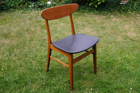 4 x Farstrup Teak Beech Chair / Stuhl