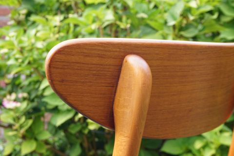 4 x Farstrup Teak Beech Chair / Stuhl