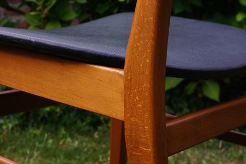 4 x Farstrup Teak Beech Chair / Stuhl