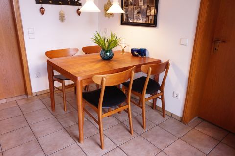 4 x Farstrup Teak Beech Chair / Stuhl