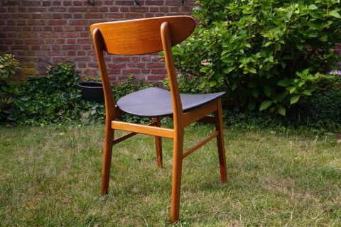 4 x Farstrup Teak Beech Chair / Stuhl
