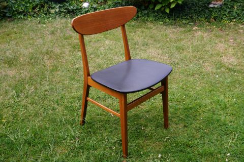 4 x Farstrup Teak Beech Chair / Stuhl