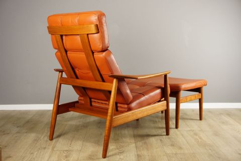 Arne Vodder Lounge Easy Chair Teak