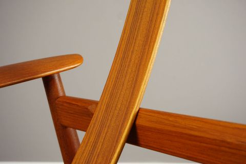 Arne Vodder Lounge Easy Chair Teak