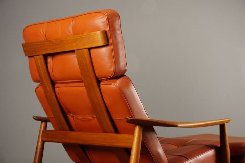 Arne Vodder Lounge Chair Sessel Teak