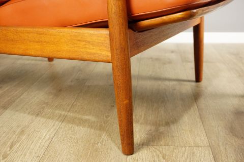 Arne Vodder Lounge Easy Chair Teak