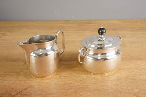 Art Deco 835 Silber Service -5 teilig