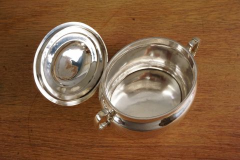 Art Deco 835 Silber Service -5 teilig