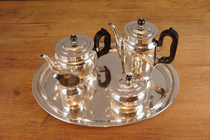 Art Deco 835 Silber Service -5 teilig