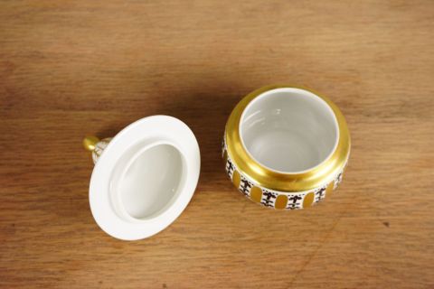 Art Deco Dose Hutschenreuther Kunstabt.