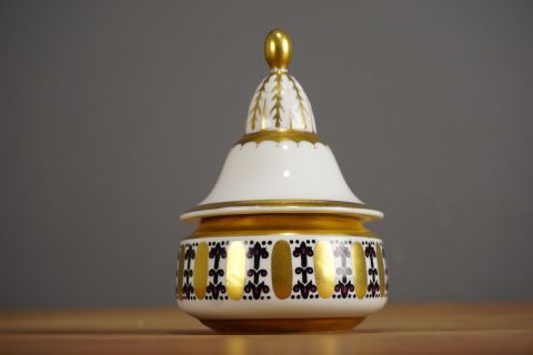 Art Deco Dose Hutschenreuther Kunstabt.