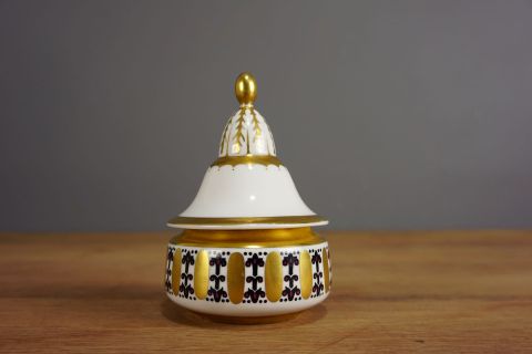 Art Deco Dose Hutschenreuther Kunstabt.