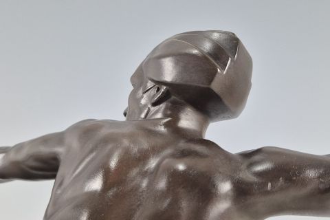 Art Deco Figur Skulptur Max Le Verrier