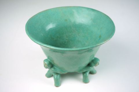 Bauhaus Ceramic Majolika Pot