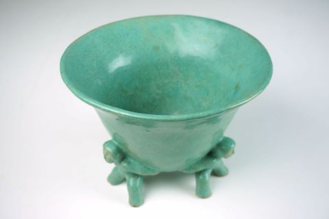 Bauhaus Ceramic Majolika Pot