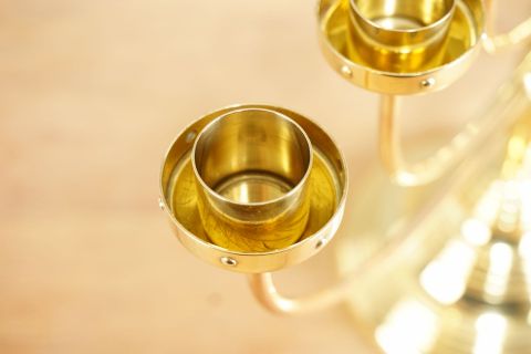 Carl Deffner Candlesticks Modernist Art Nouveau