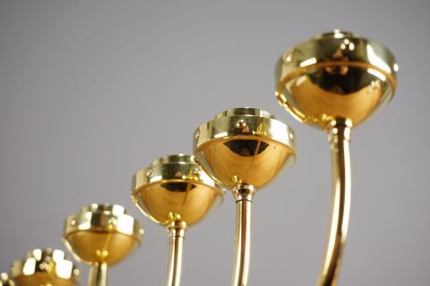 Carl Deffner Candlesticks Modernist Art Nouveau