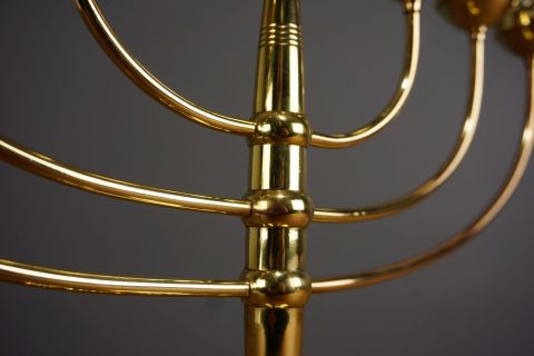 Carl Deffner Candlesticks Modernist Art Nouveau