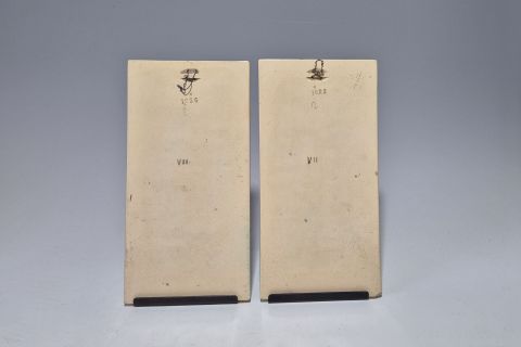 Carl Sigmund Luber Jugendstil Tiles