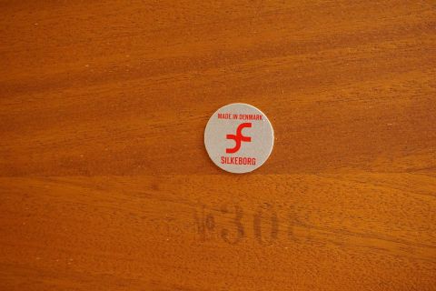 CF Christensen Silkeborg Bar Trolley Teak 60s