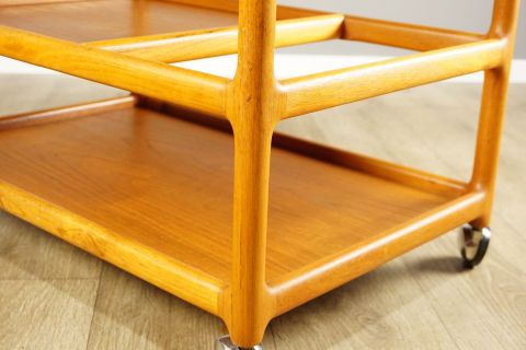 CF Christensen Silkeborg Bar Trolley Teak 60s
