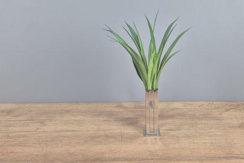 Charles Rennie Mackintosh Pewter Vase