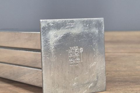 Charles Rennie Mackintosh Pewter Vase