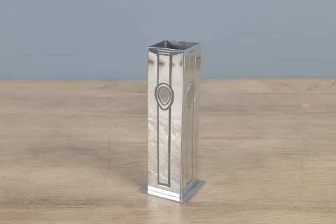 Charles Rennie Mackintosh Pewter Vase