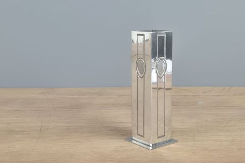 Charles Rennie Mackintosh Pewter Vase