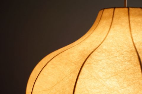 Cocoon Goldkant Deckenleuchte