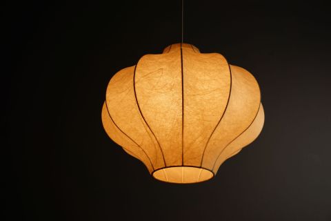 Cocoon Goldkant Deckenleuchte