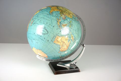 Columbus Globus Art Deco Mid Century