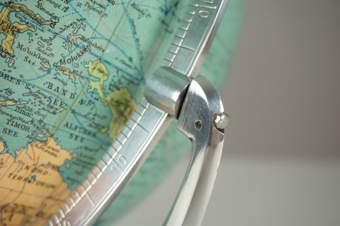 Columbus Globus Art Deco Mid Century