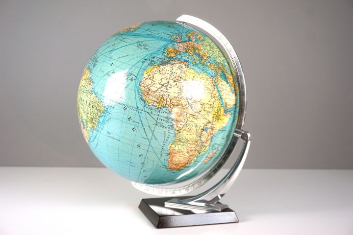 Columbus Globus Art Deco Mid Century