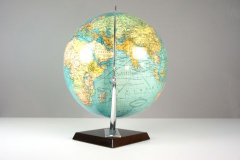 Columbus Globus Art Deco Mid Century