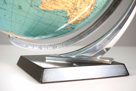 Columbus Globus Art Deco Mid Century