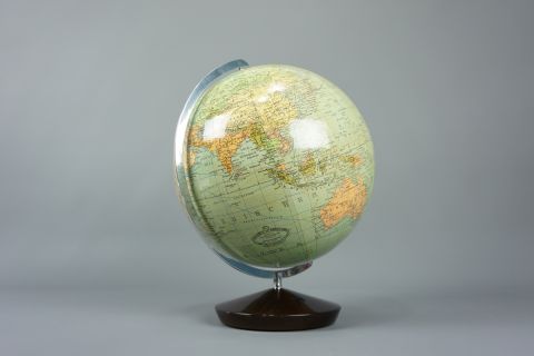 Columbus Globe Mid Century