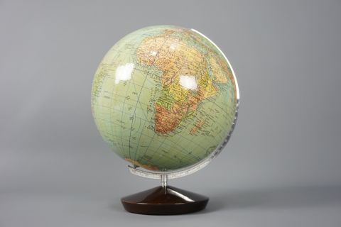 Columbus Globe Mid Century