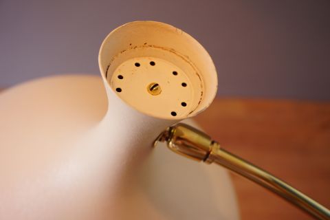 Mid Century Cosack Diabolo Crowfood Lamp
