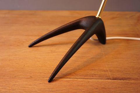 Mid Century Cosack Diabolo Crowfood Lamp